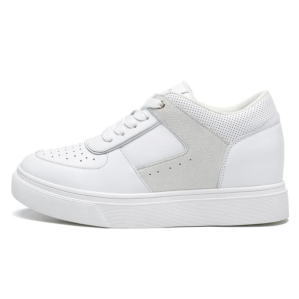 7 CM/2.76 Inches CMR CHAMARIPA Women's Height Increasing Sneakers
