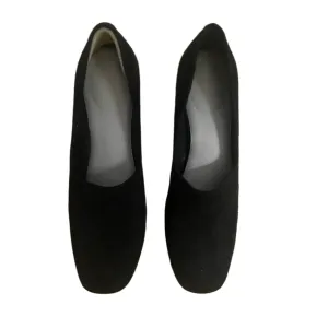 Audley London Black Suede Pumps Size 36