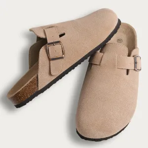 Aurion - Low Classic Suede Clogs