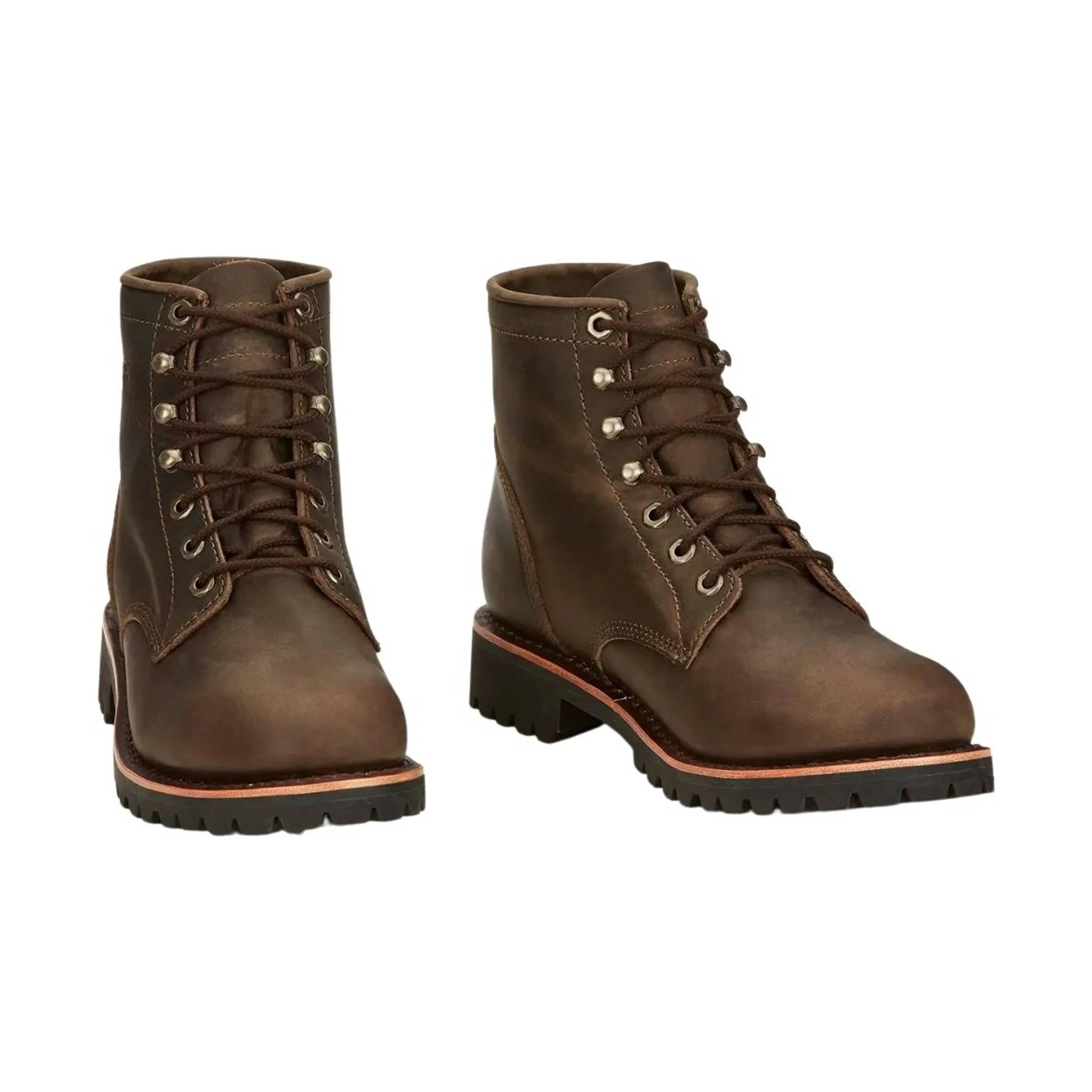 Chippewa Men's Classic 6in Non Insulated Soft Toe Work Boots - Wood