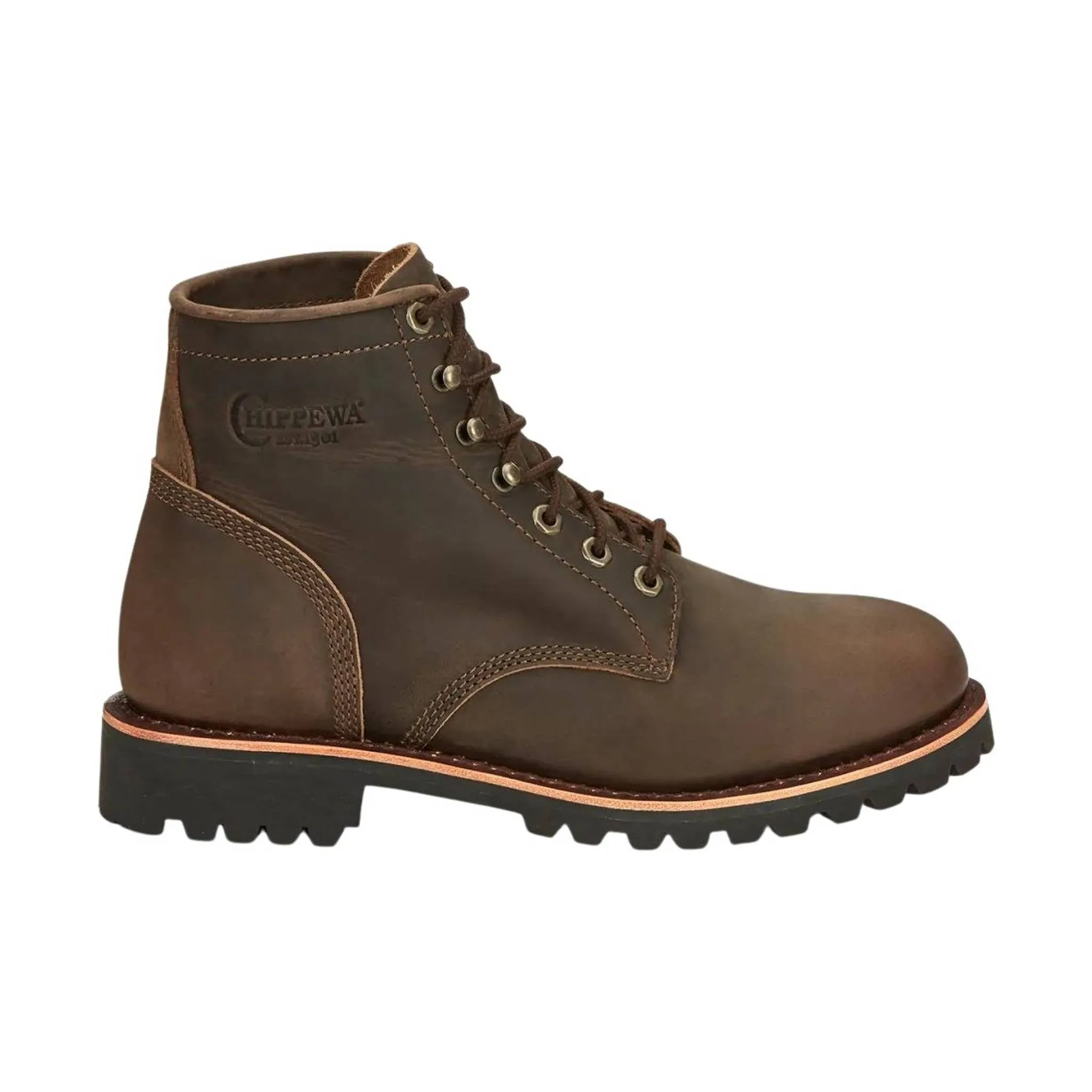 Chippewa Men's Classic 6in Non Insulated Soft Toe Work Boots - Wood