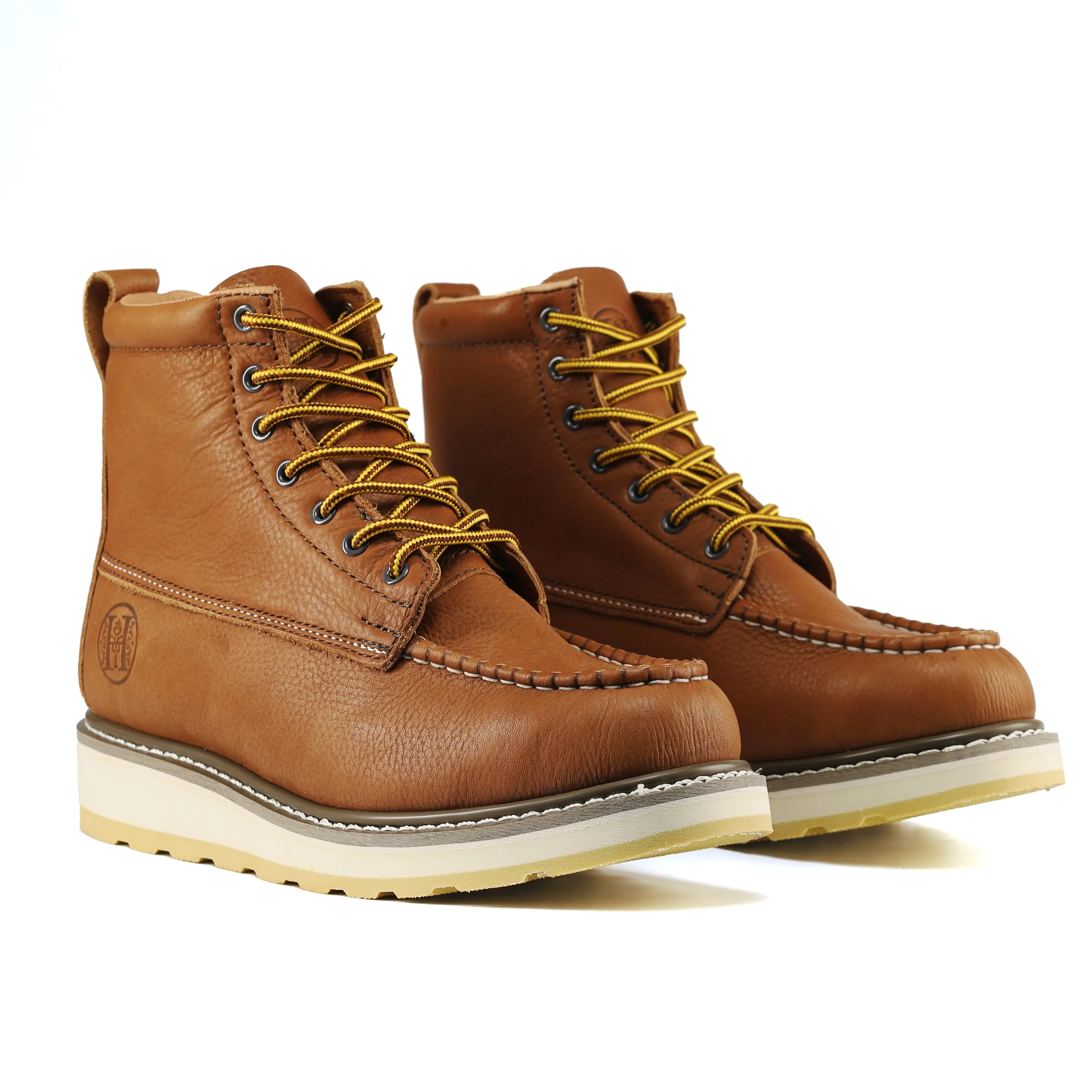 CK30-8494 Mens 6" SureTrack Soft Toe Slip Resistant Moc Toe Mens Work Boots