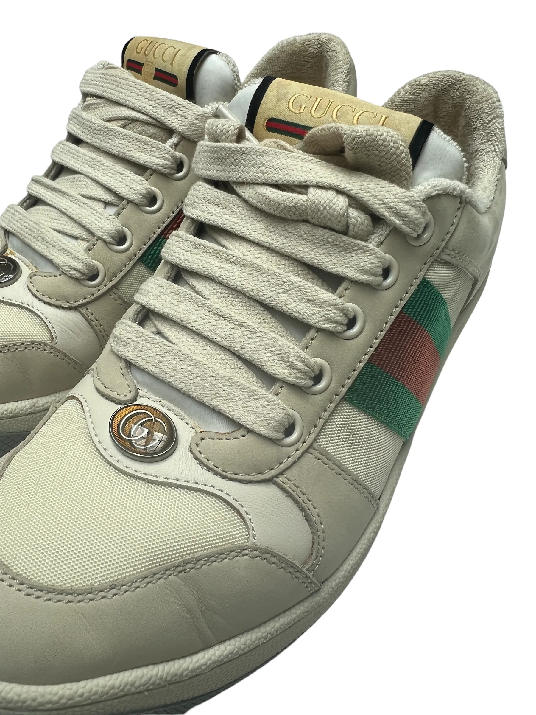Cream Sneakers - 7