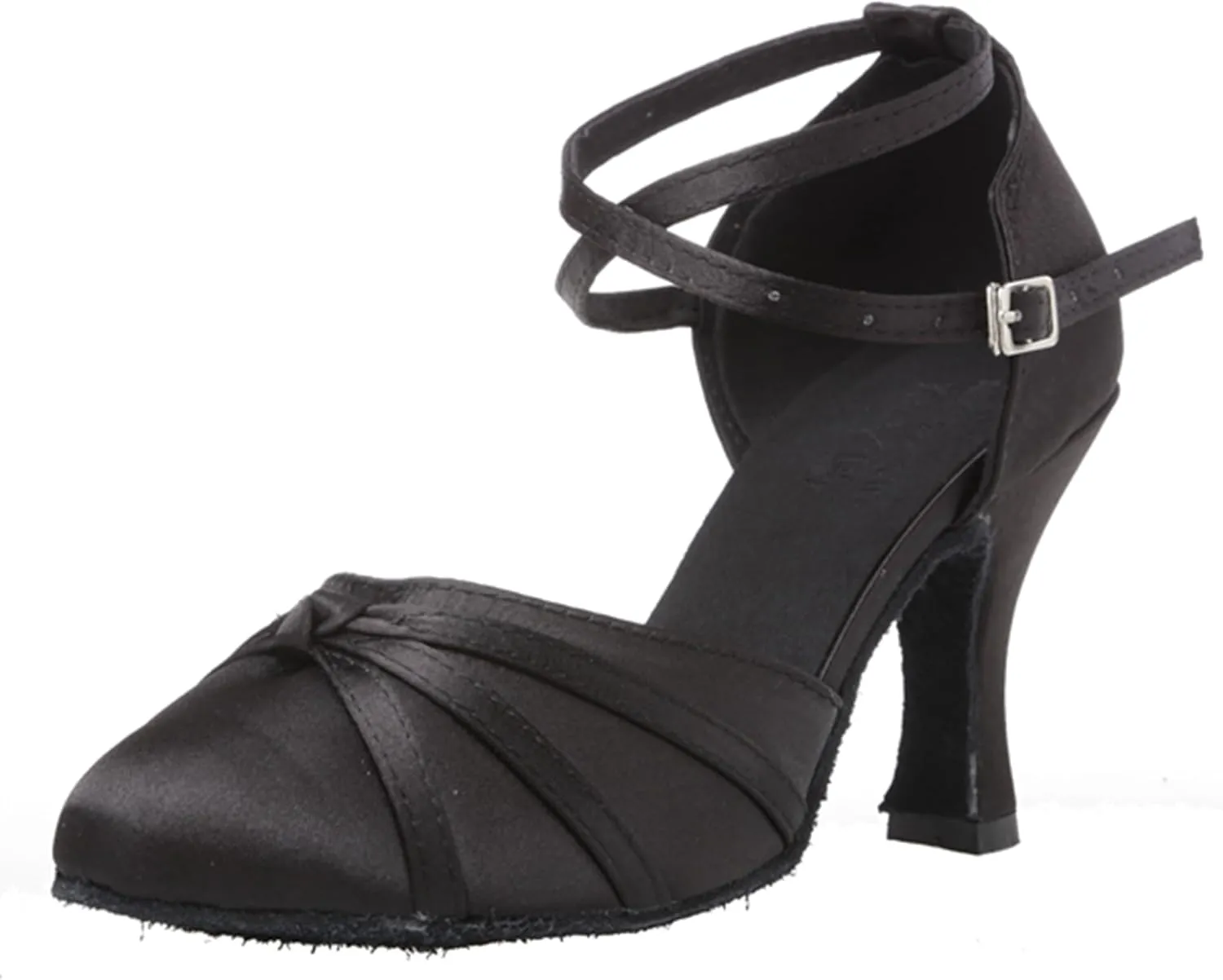 Dance Shoes for Women Closed Toe Latin Salsa Heels Wedding Party Pumps X2003