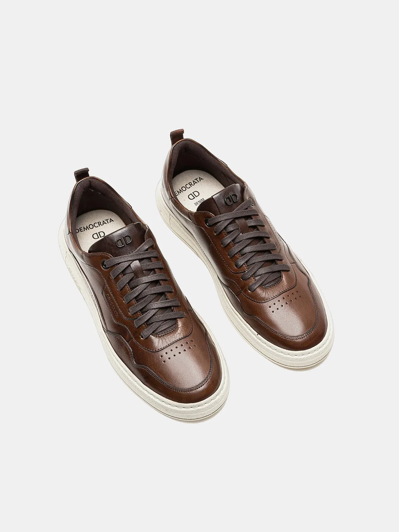 Democrata Men's Denim Jake Lace Sneakers