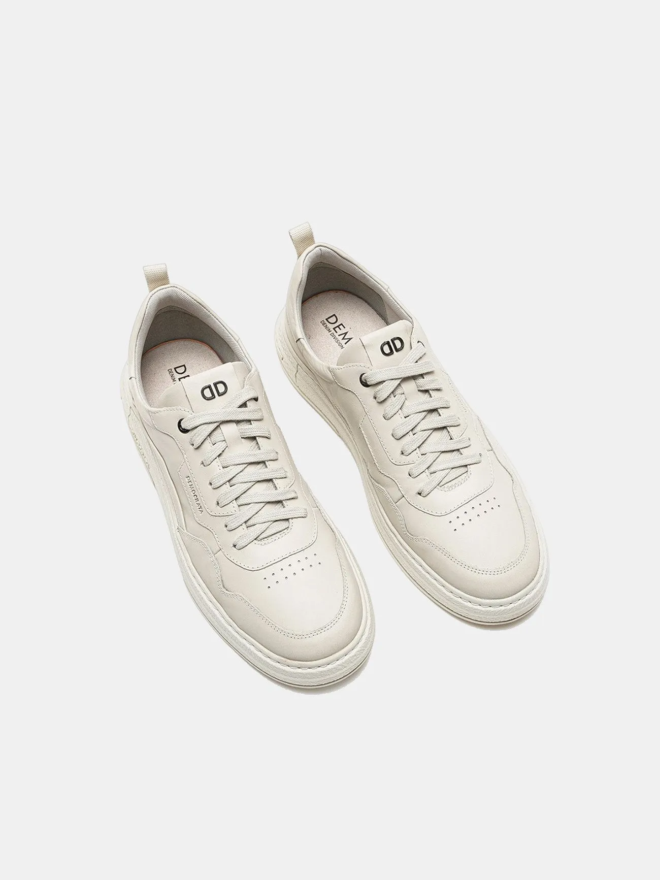 Democrata Men's Denim Jake Lace Sneakers