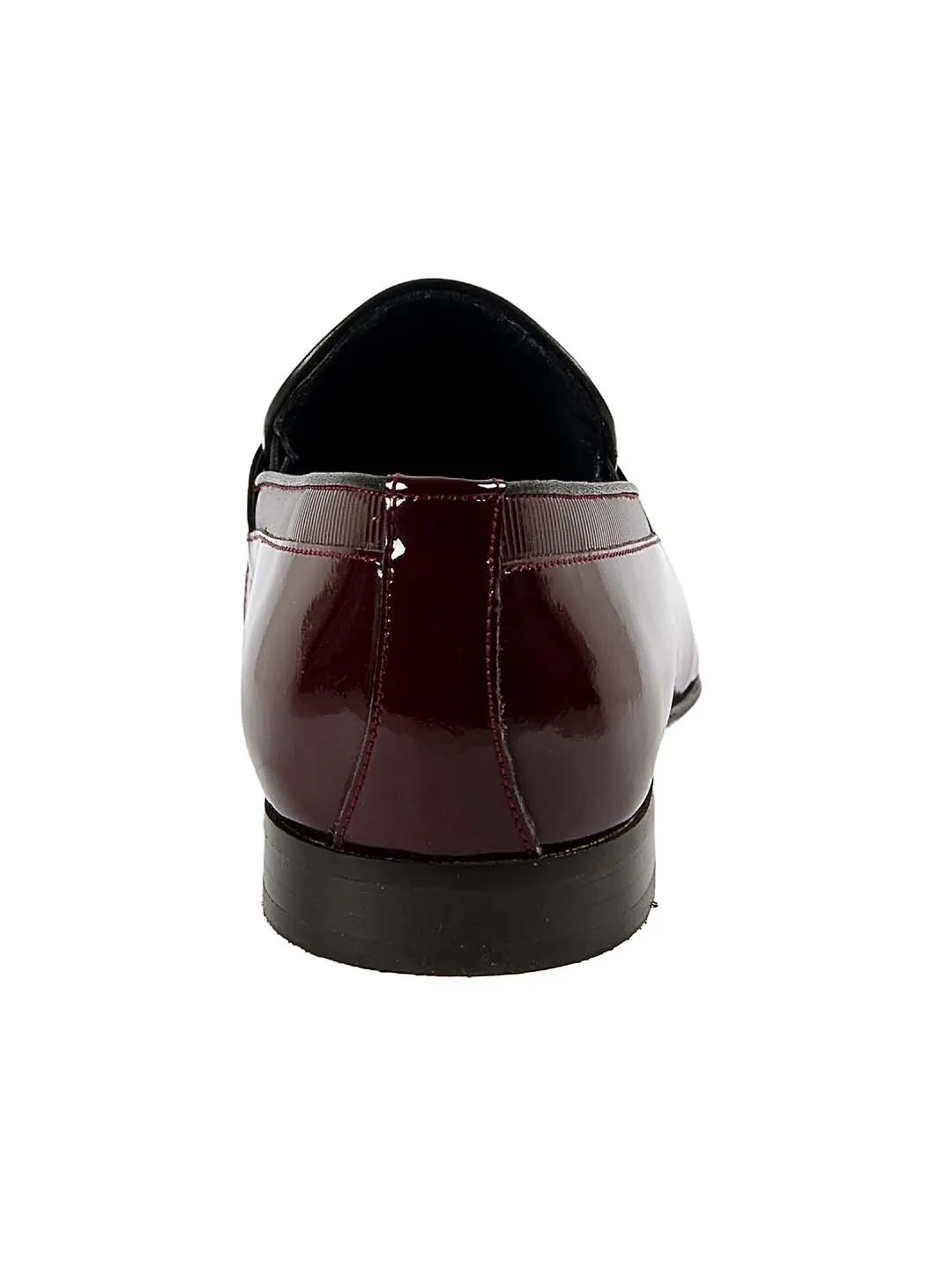 Franco Gabbani Patent Leather Burgundy Dress Shoe By HITZ