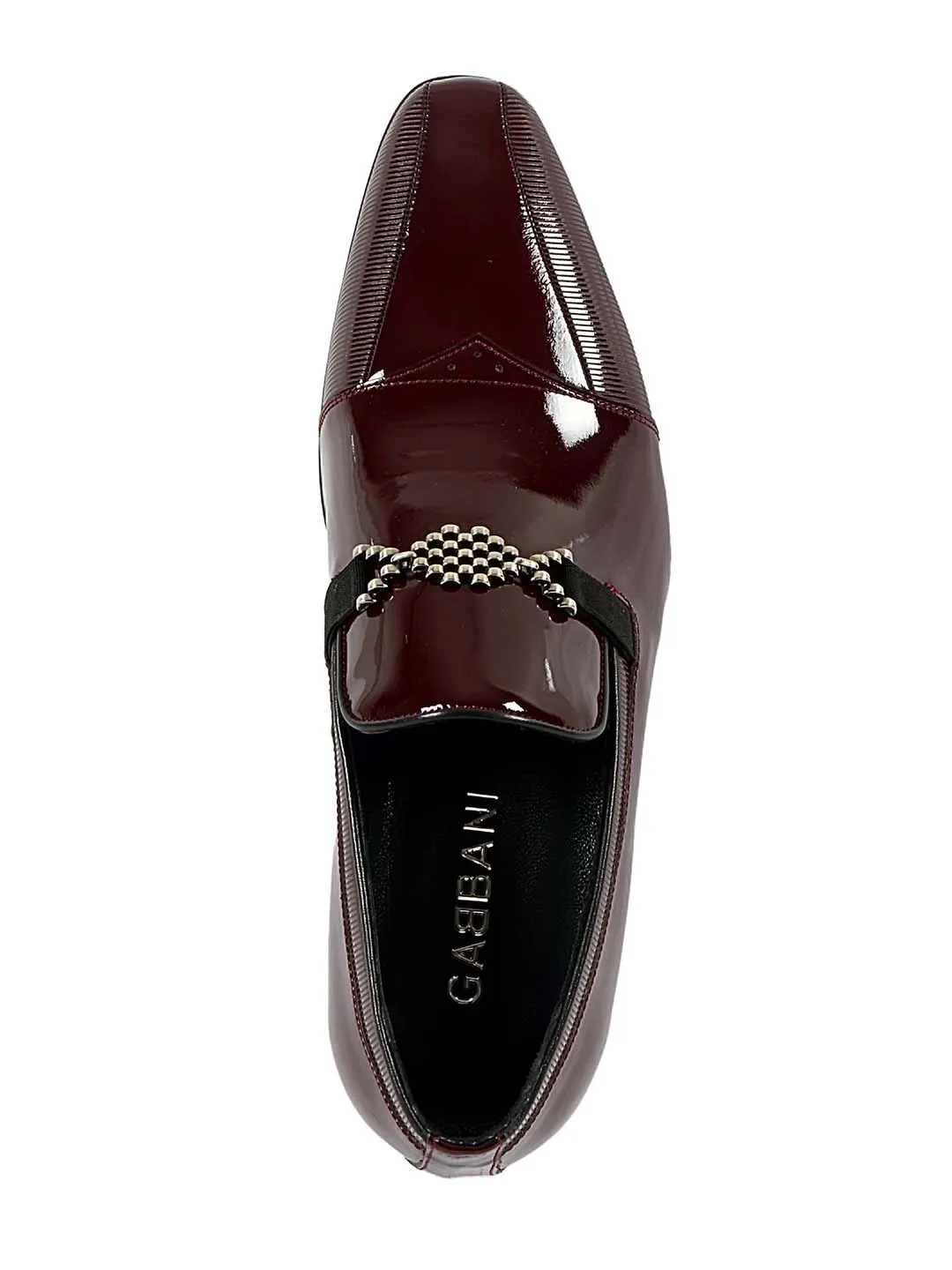 Franco Gabbani Patent Leather Burgundy Dress Shoe By HITZ