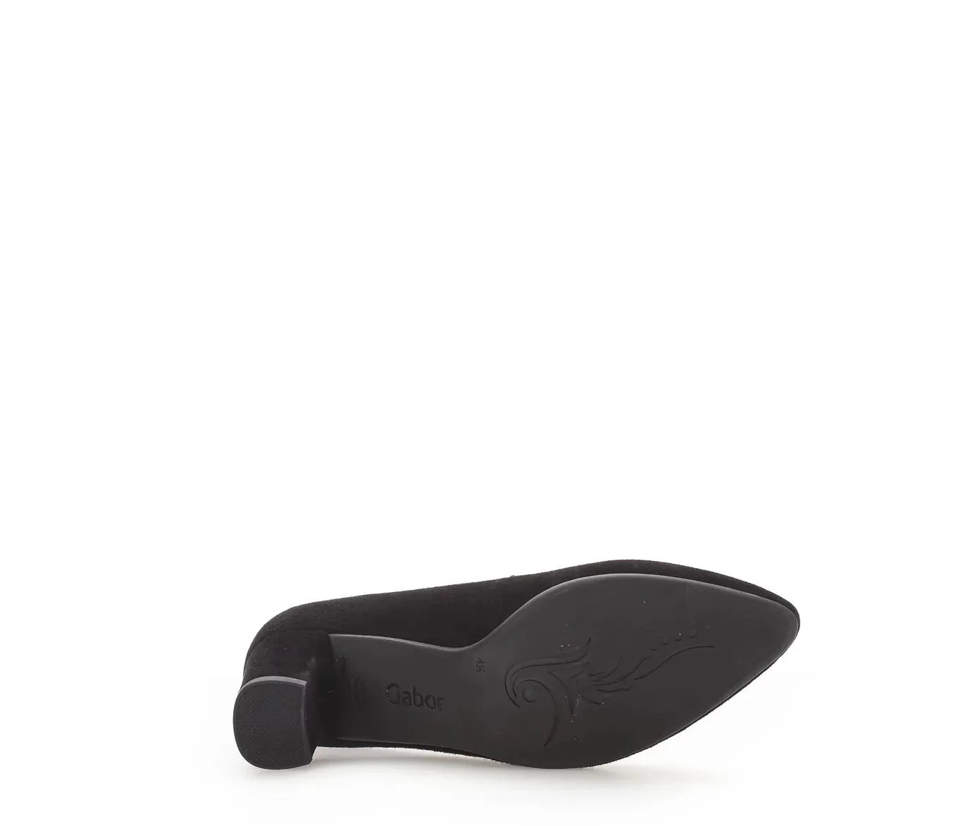 Gabor Elegant Black Leather Suede Pumps 32.152.47