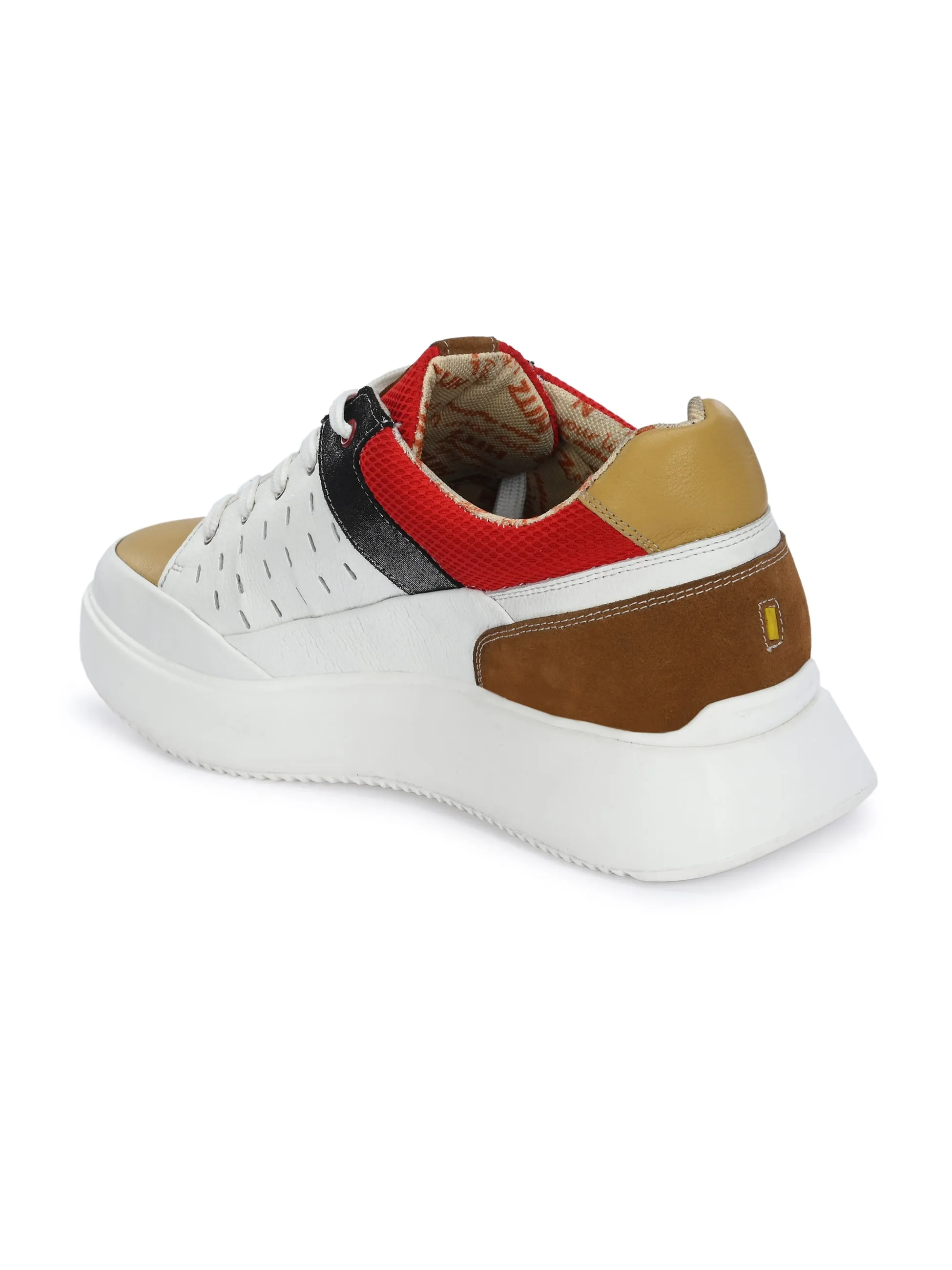 HITZ301-Men' White Casual Running Shoes