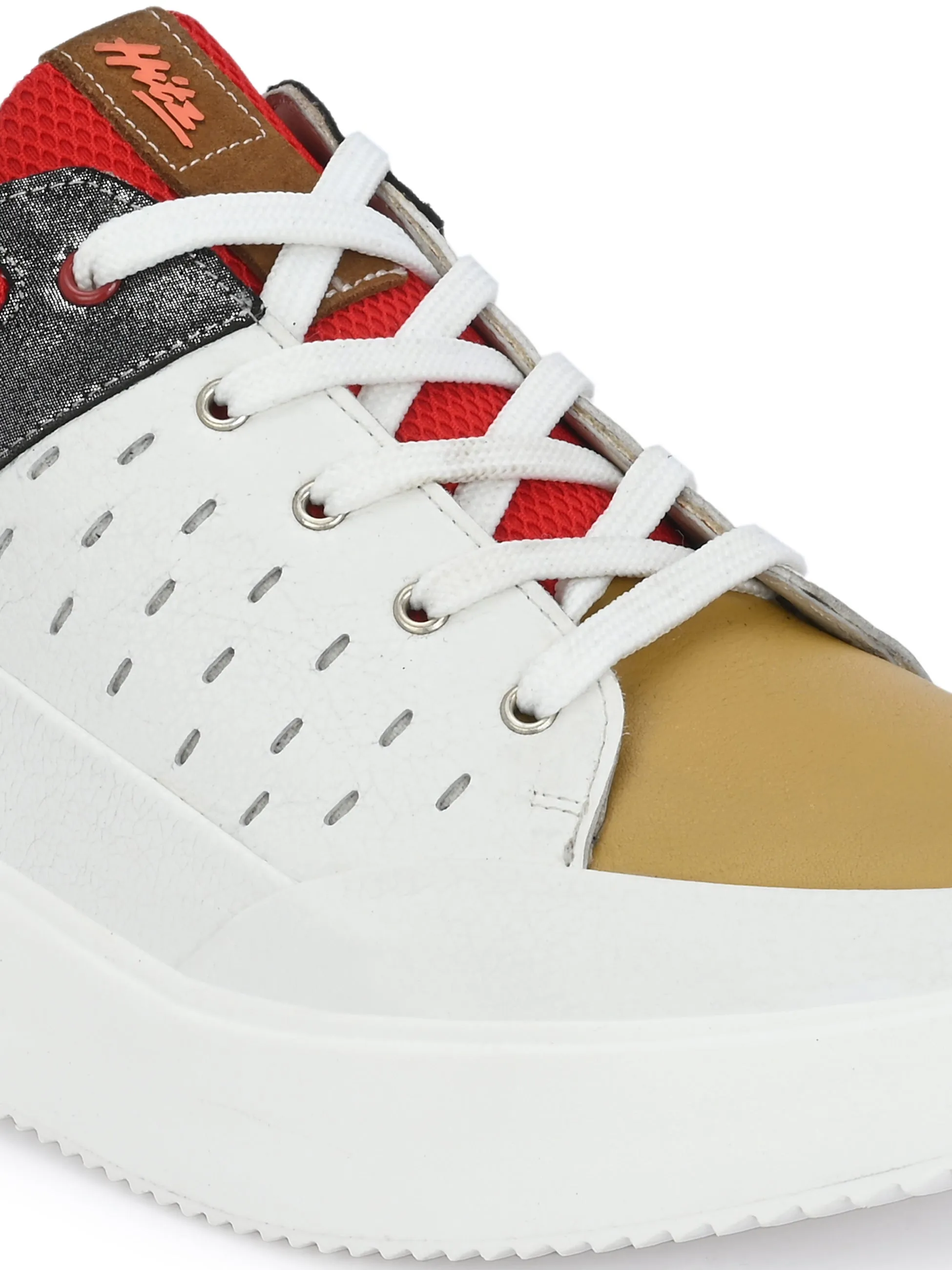HITZ301-Men' White Casual Running Shoes