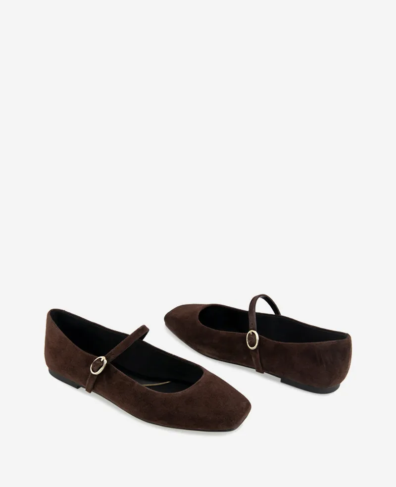 Jasper Suede Ballet Flat