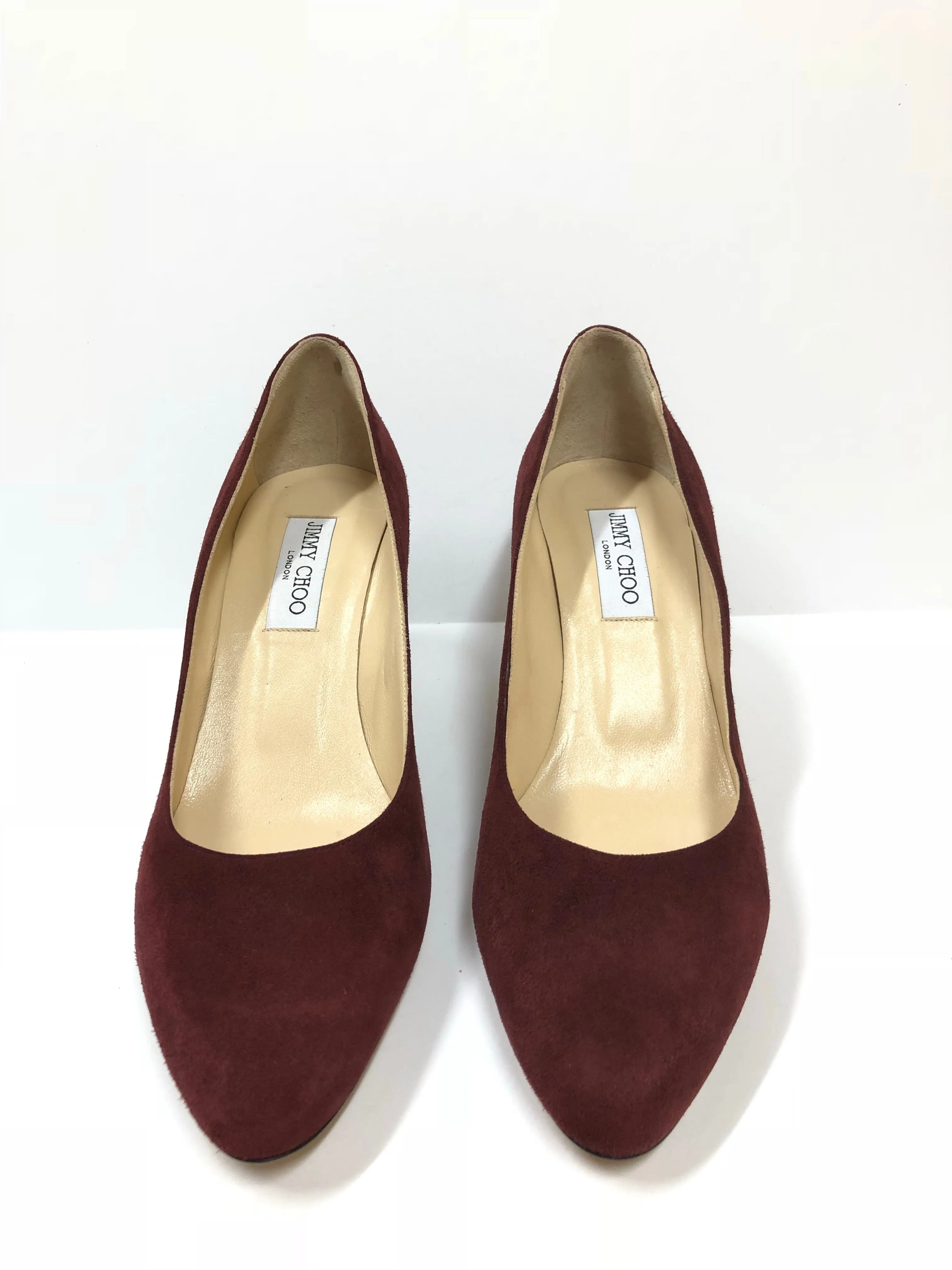 JIMMY CHOO ROMY 60 SUEDE PUMPS  SIZE 41
