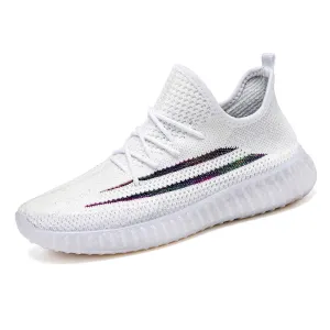 Ladies Fashion Flyknit Sneakers
