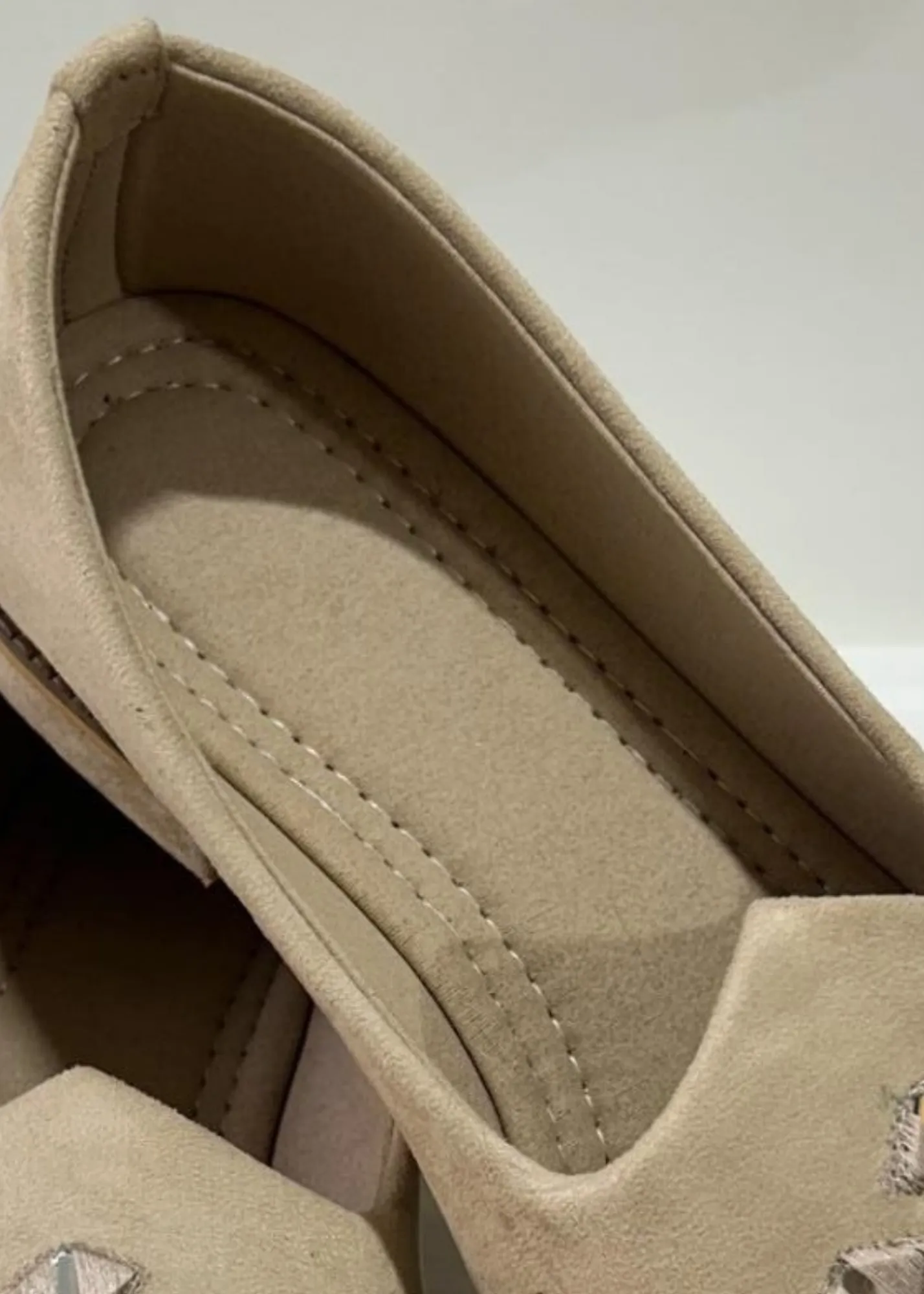LIGHT GOLDEN MIRRORWORK LOAFER SHOES FOR MEN
