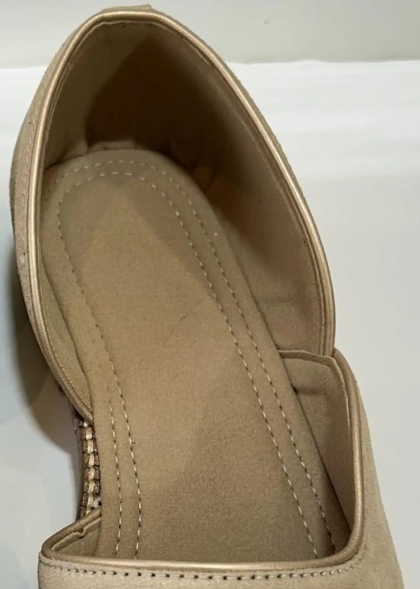 LIGHT GOLDEN SHOES FOR MEN