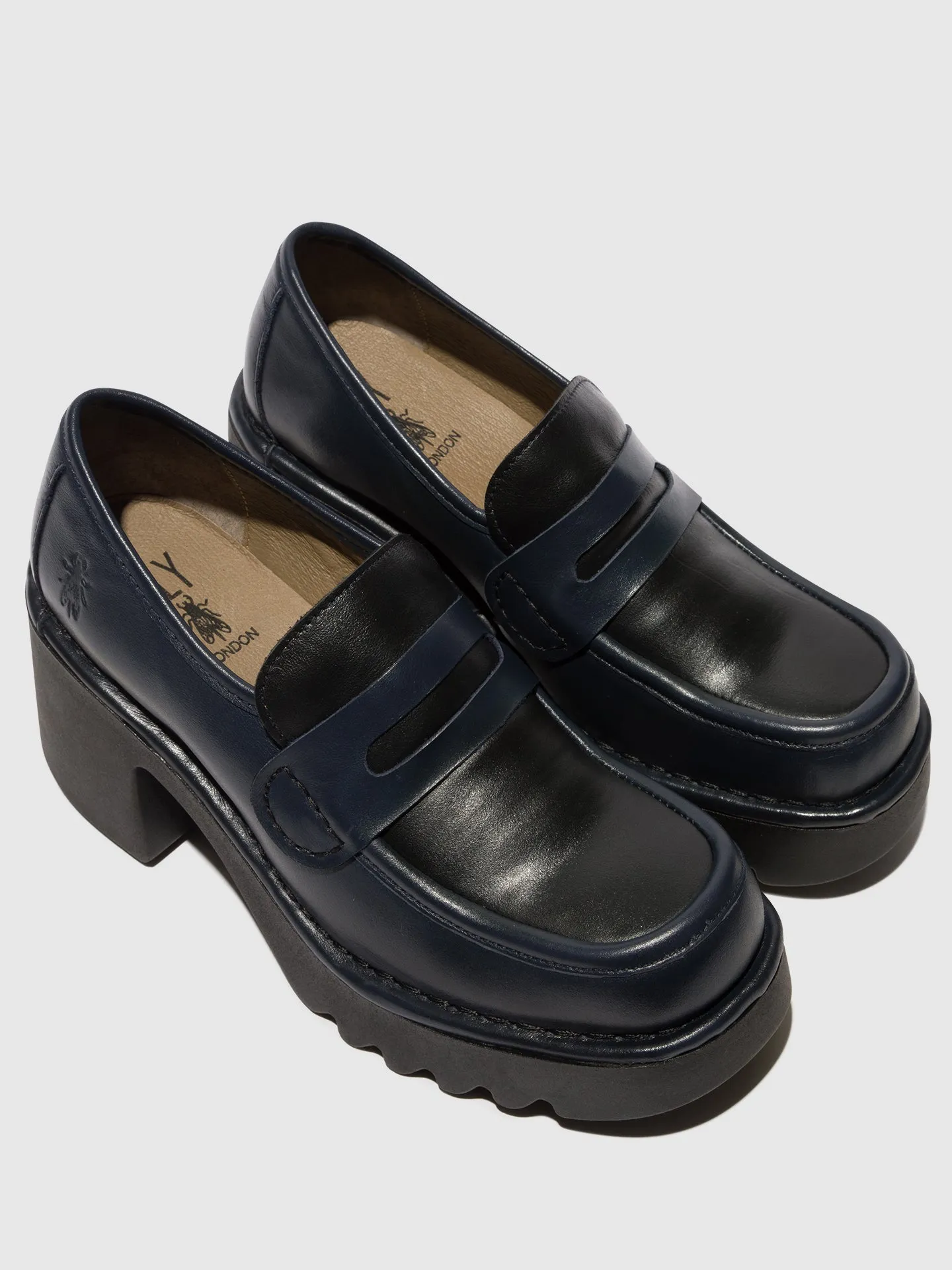 Loafers Shoes MULY252FLY NAVY/BLACK