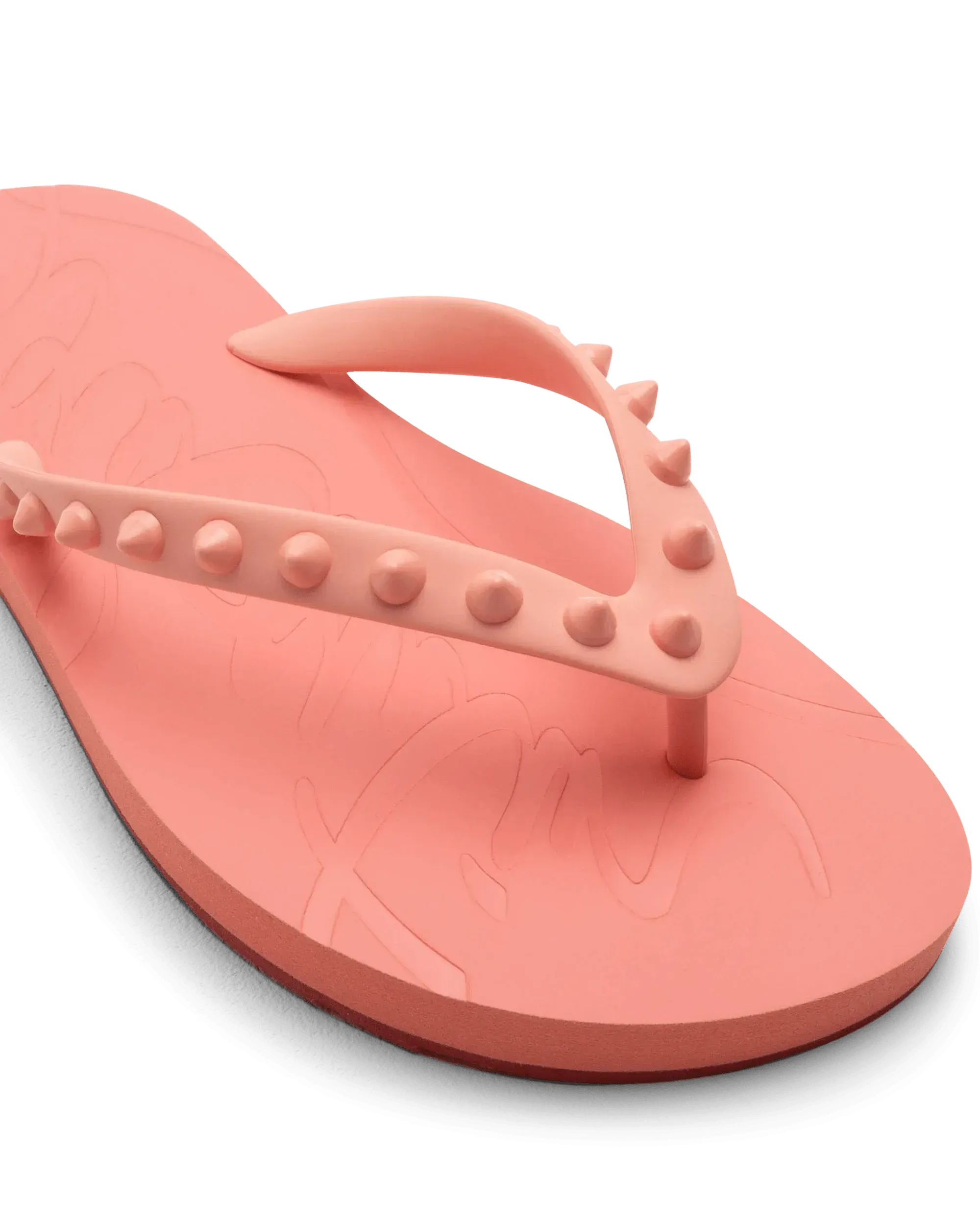 Loubi Spike Flip Flops