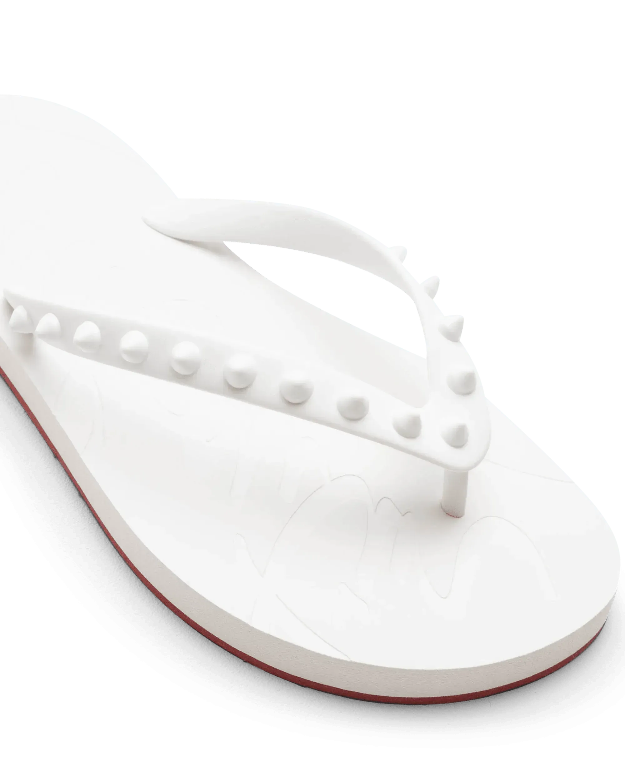 Loubi Spike Flip Flops