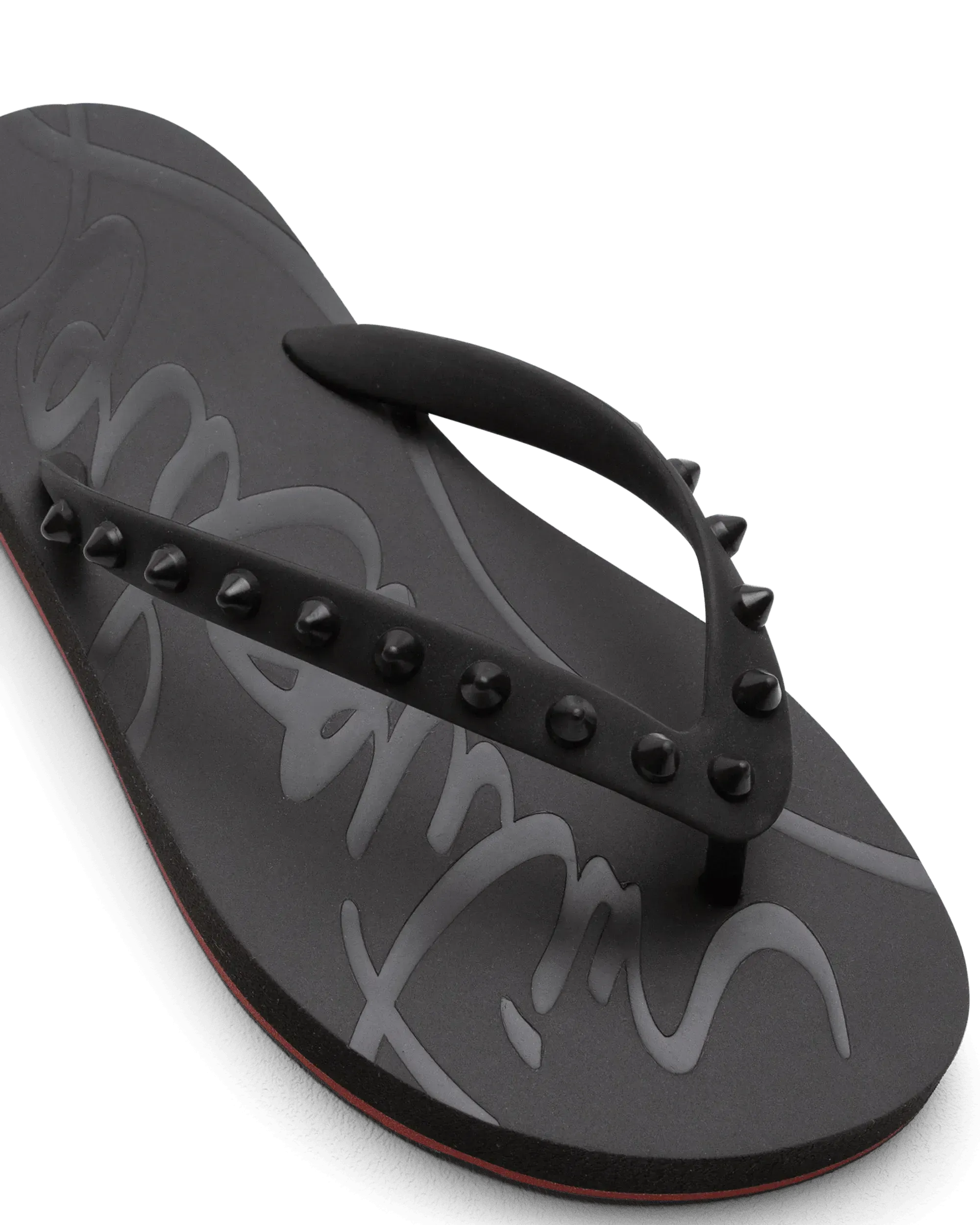 Loubi Spike Flip Flops