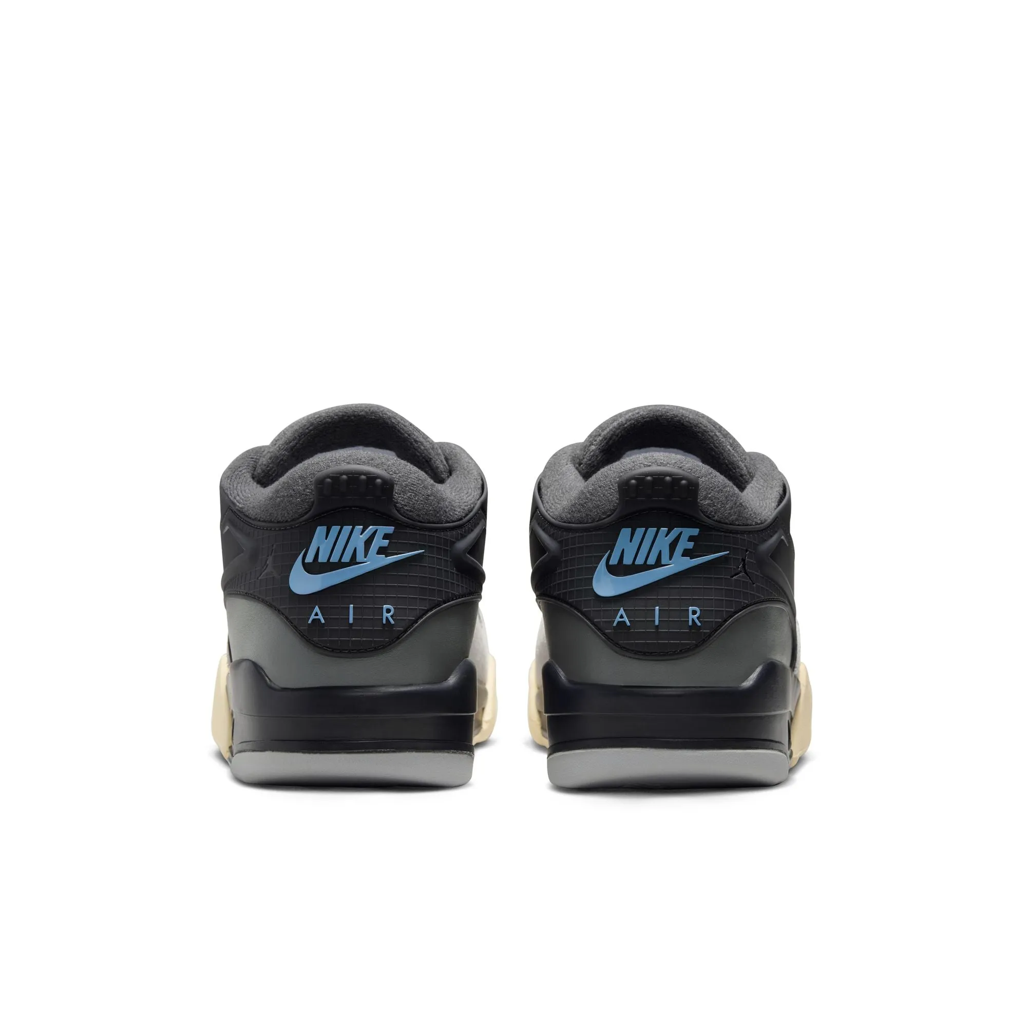 MENS AIR JORDAN 4 RM (IRON GREY/CHAMBRAY/OFF NOIR)