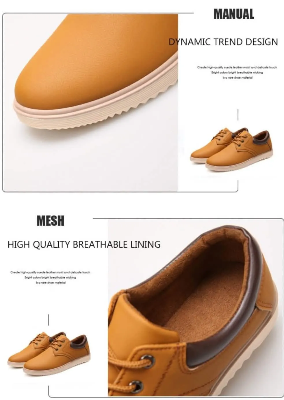 Men's Elegant Lace-Up Oxford Sneakers for Everyday Comfort