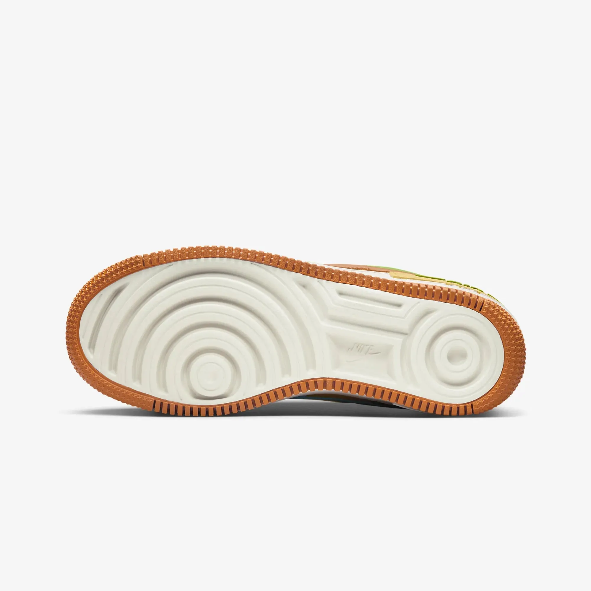 Nike | WMN'S AIR FORCE 1 SHADOW  { COCONUT MILK/MONARCH-AQUARIUS BLUE