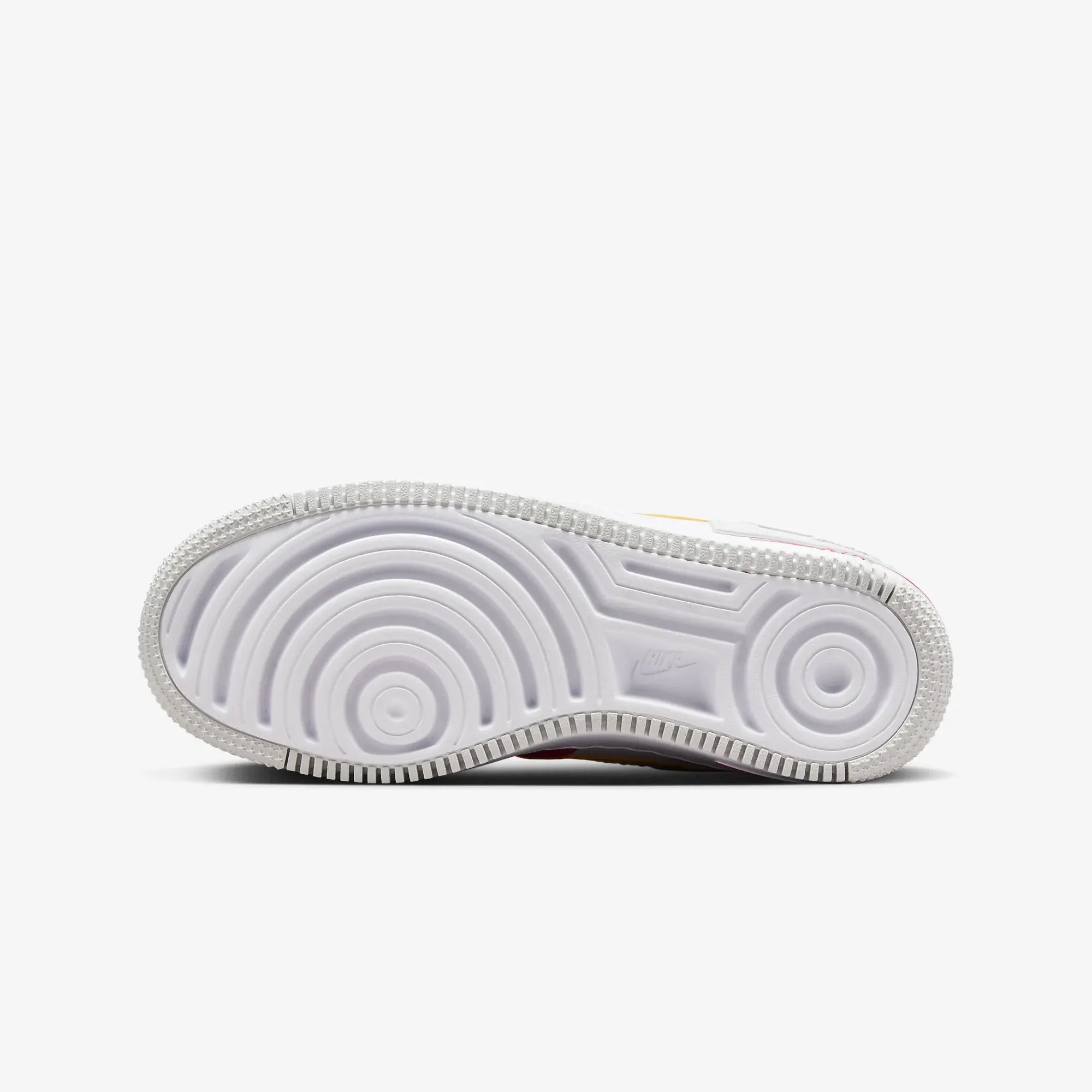 Nike | WMN'S AIR FORCE 1 SHADOW  { WHITE/SUNDIAL-SIREN RED-PHOTON DUST