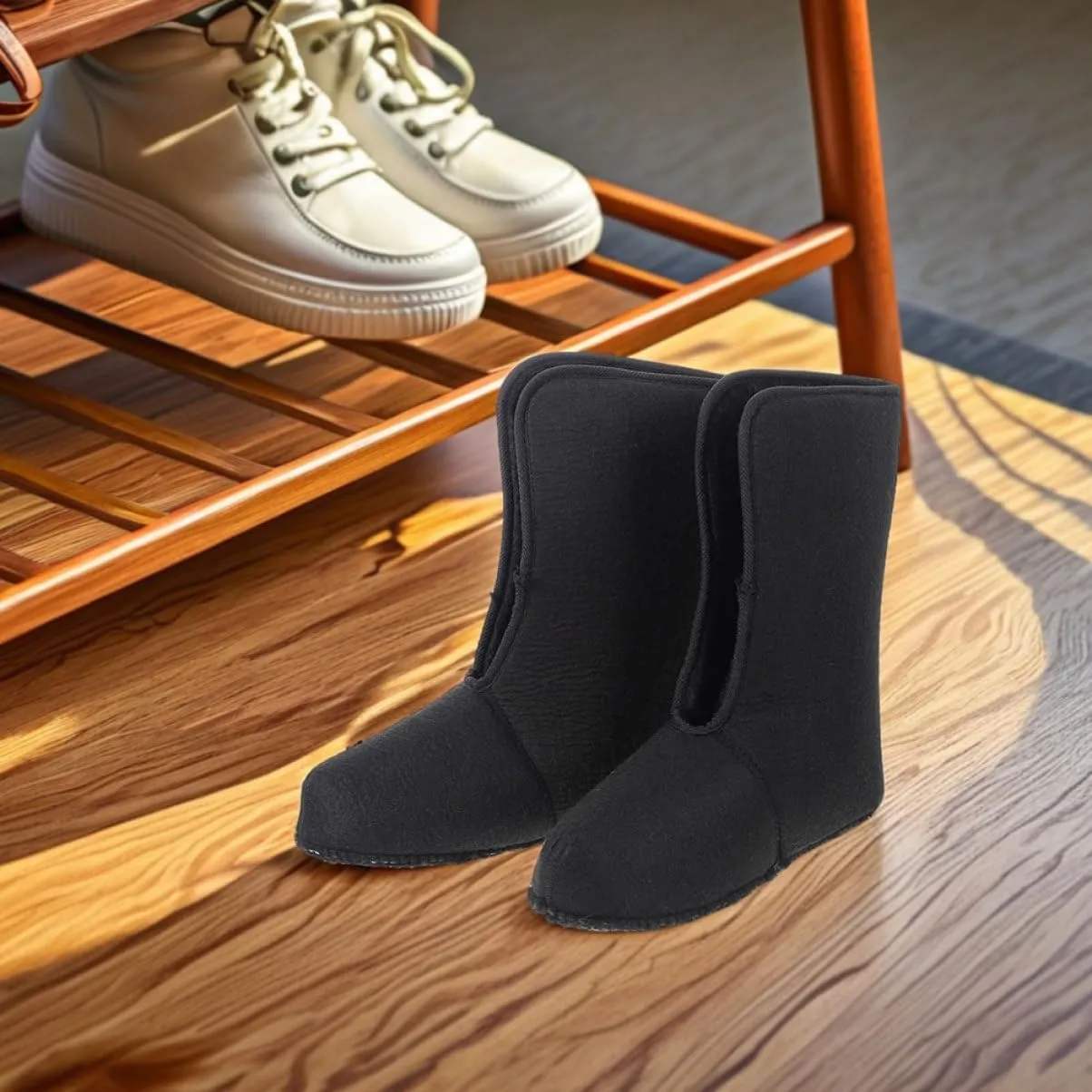 POPETPOP Warm Boot Liners for Men's Snow Boots Cozy Insulated Liners for Cold Weather Size 43