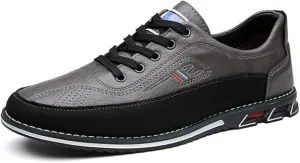 Rayootd Men's Orthopedic Oxford Loafers, Comfortable Business Casual Walking Shoes, Black, Size 6.5-17
