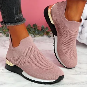 Roomy Mesh Slip On Shoes