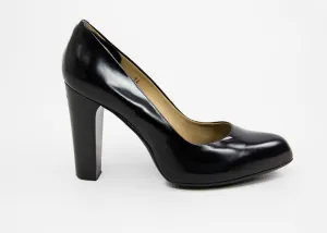TOD'S Classic Black Smooth Leather Pumps SIZE USA 4, EU 34