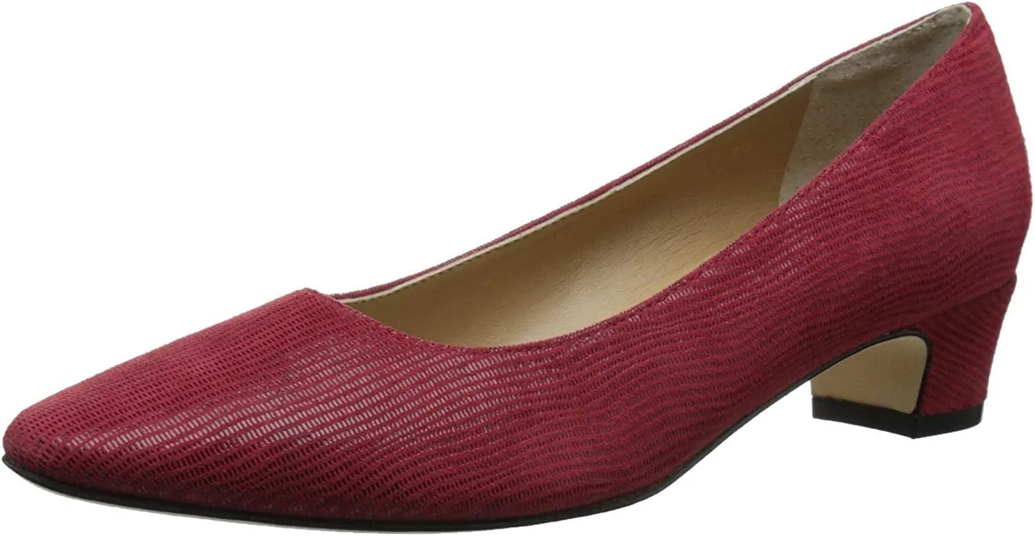 VANELi Womens Astyr Pointed Toe Block Pumps Dress Casual Low Heel 1-2" - Black