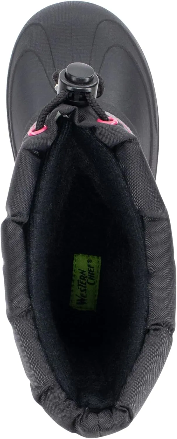 Western Chief Kids Blizzard Youth Snow Boots  Waterproof, Insulated, Warm, & Reflective Winter Boots for Girls & Boys  Cold Weather Snow Boots for Kids