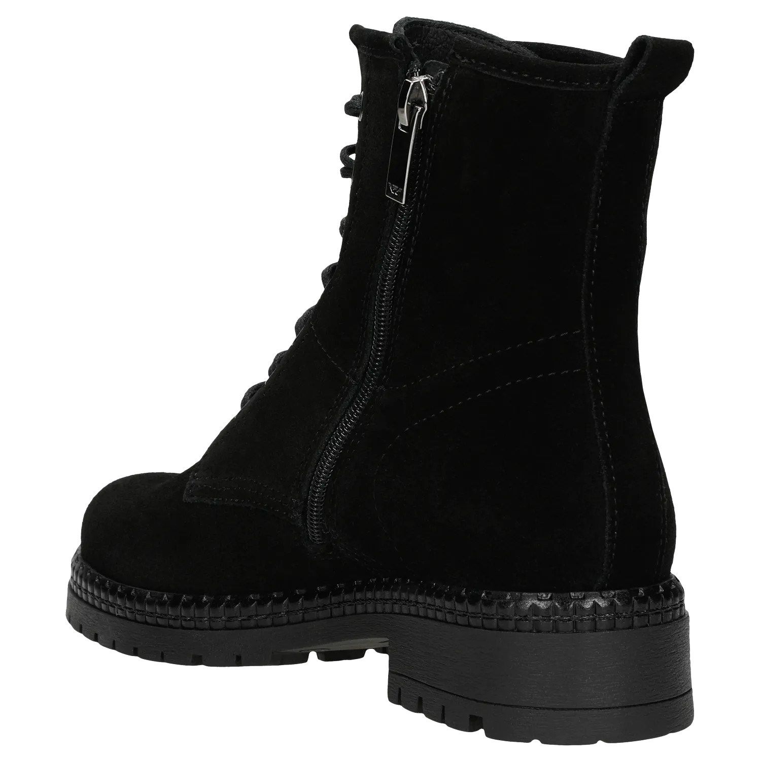 Wojas Black Leather Ankle Boots | 6400461