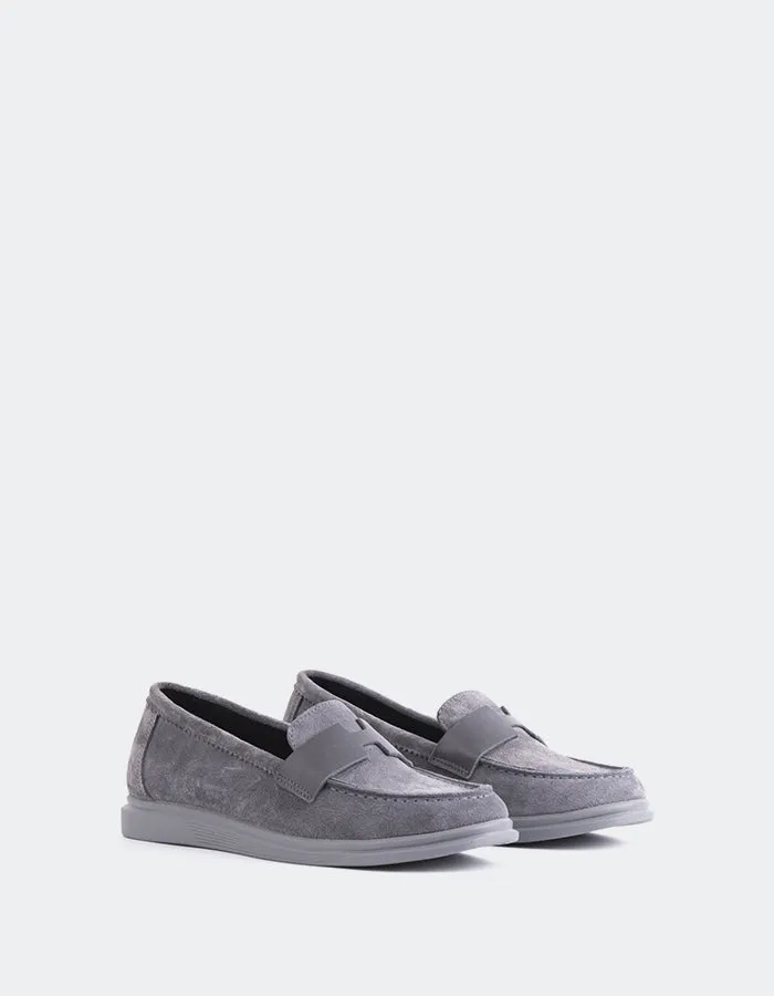 Yasmin Grey Suede