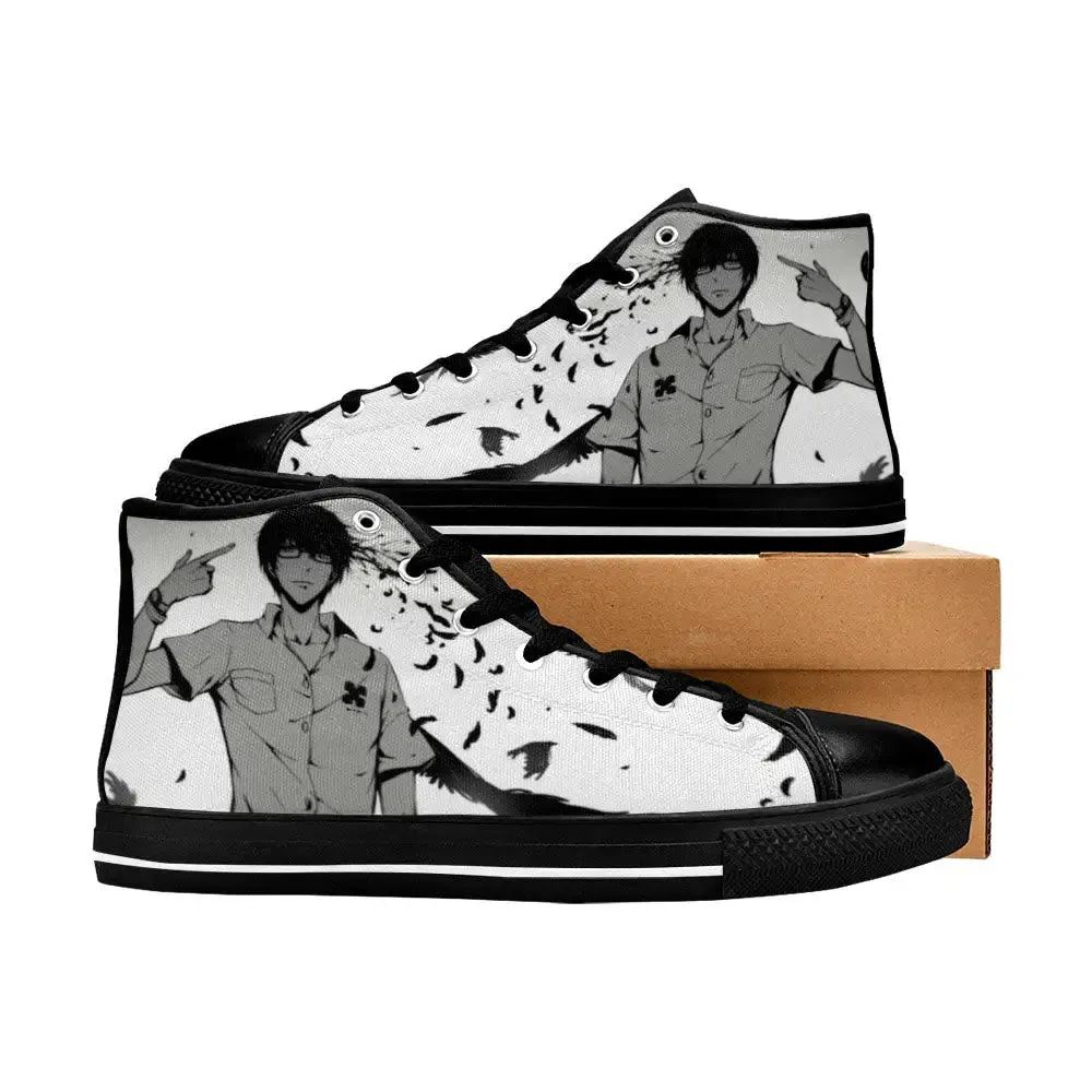 Zankyou no Terror Terror in Resonance Shoes High Top Sneakers for Kids and Adults